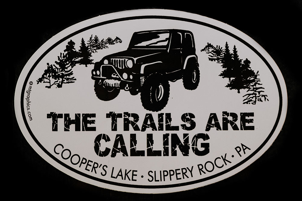 Cooper's Lake Sticker