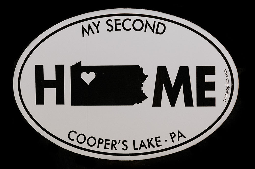 Cooper's Lake Sticker