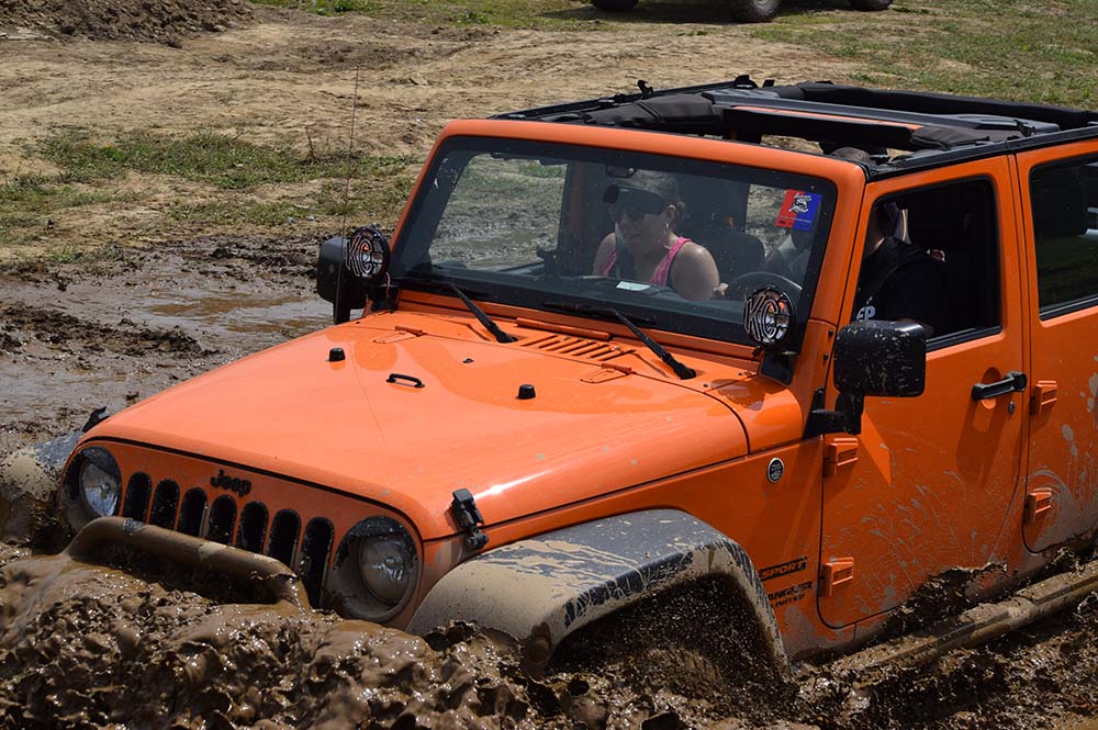 Muddy Jeep